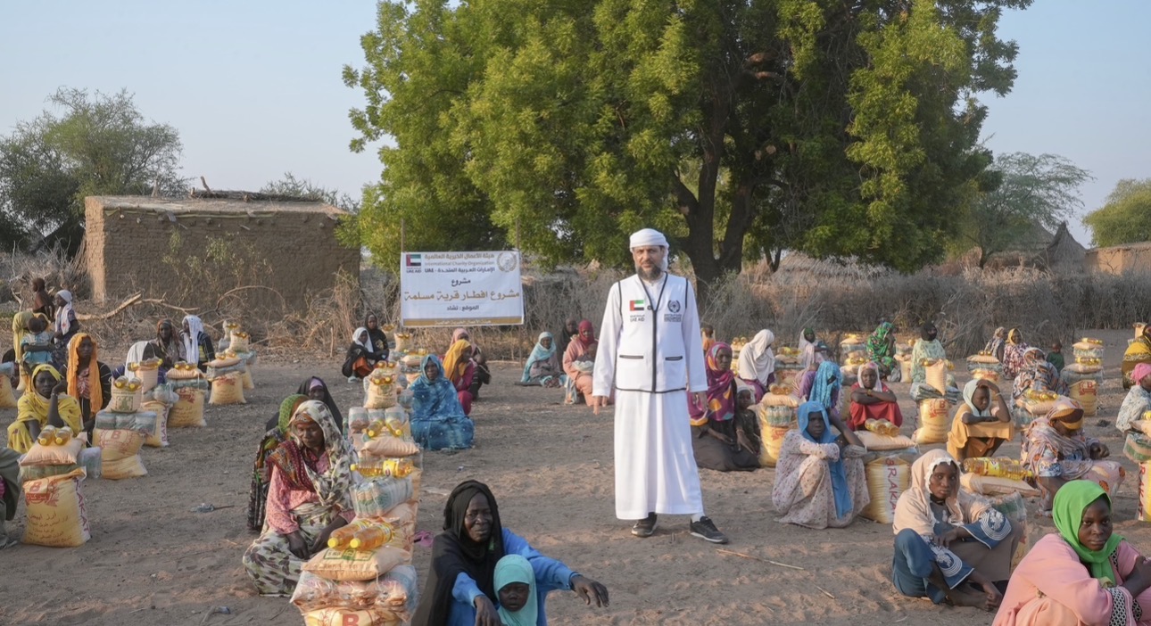 600 قرية تستفيد من إفطارات هيئة الأعمال الخيرية العالمية 