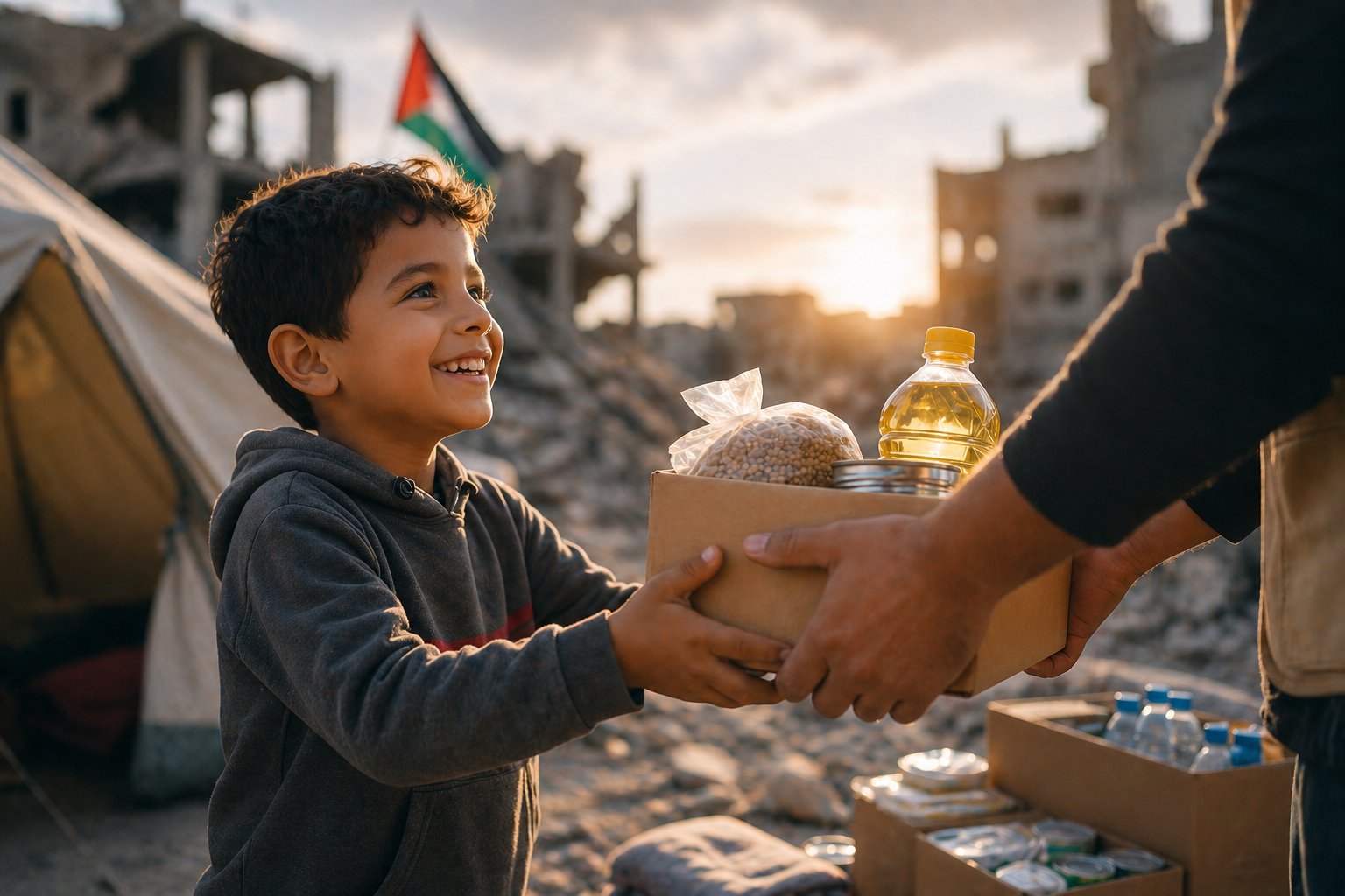 غزة تنادينا… والعطاء أقرب مما نظن